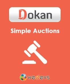Dokan – Woocommerce Simple Auctions Integration v9.0.2
