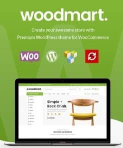 WoodMart – Responsive WooCommerce WordPress Theme  v8.3.0